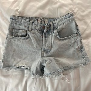 Free People Jean Shorts